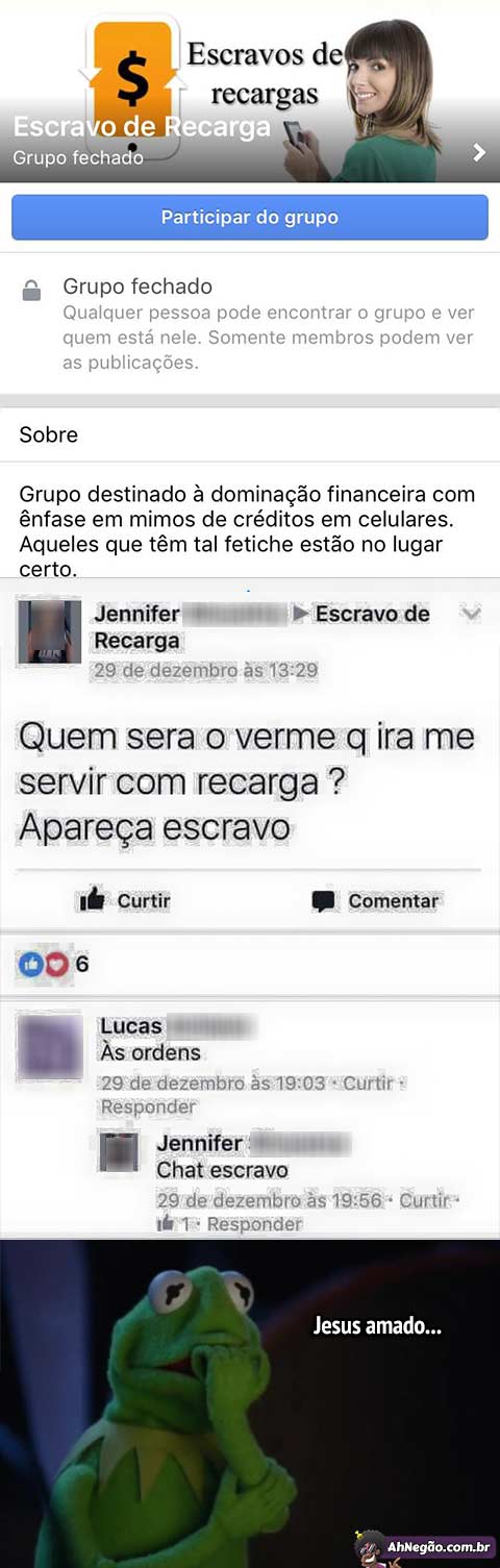 E OS CARA PAGAM - Ah Negão!