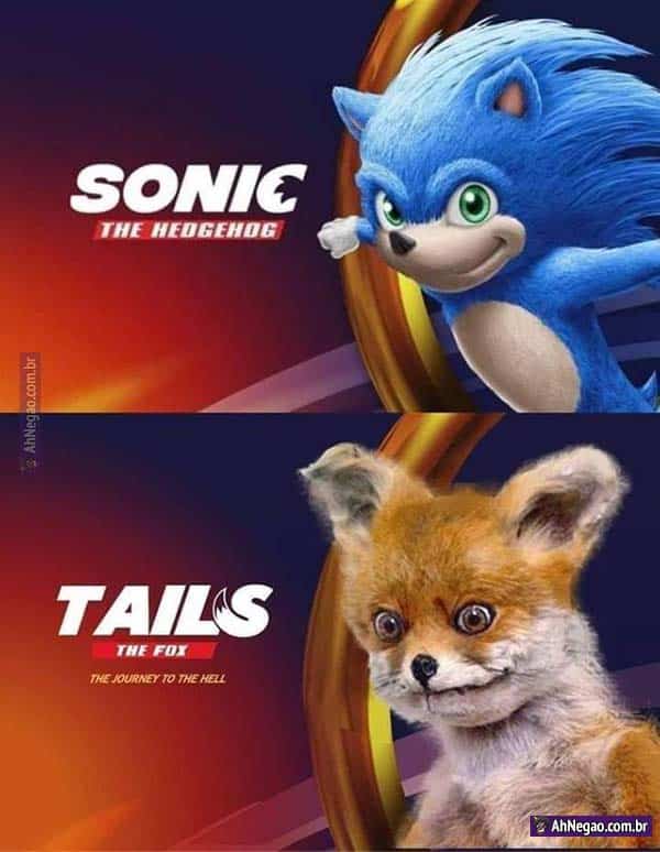 A revelação oficial do novo Sonic e do Tails