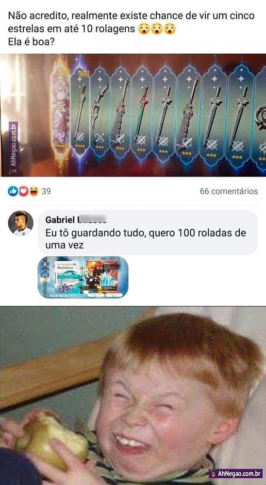 Quinta série Ah Negão!