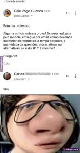 Quando você descobre que seu professor é formado nas faculdades BRISOLO