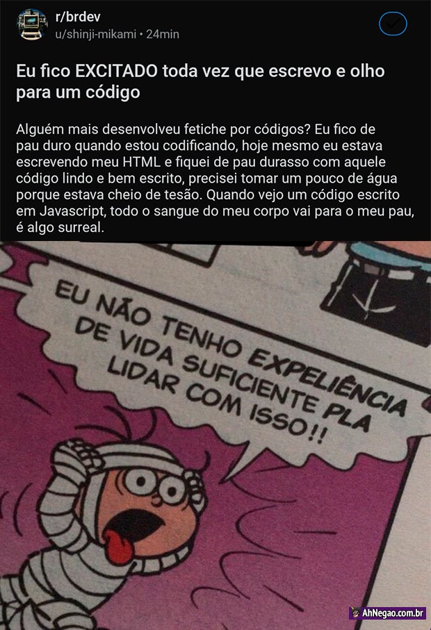 TÓPICO DEDICADO] - O papo é Programação/Desenvolvimento e áreas de