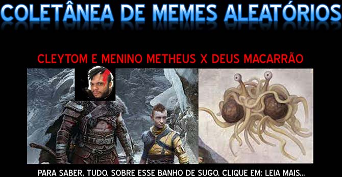 Coletânea de memes aleatórios de quinta-feira (#180)